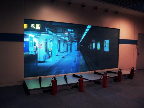 台北捷運防災體驗營<br>The Interactive Emergency Evacuation Exhibition Center